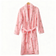Women's High-Quality Coral Velvet Bathrobe - Luxury Soft Skin-Friendly Warm Pajama for Home Leisure