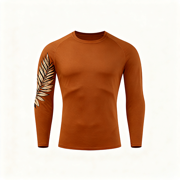Men's Lightweight Compression Long Sleeve - Quick Dry Moisture-Wicking Athletic Base Layer