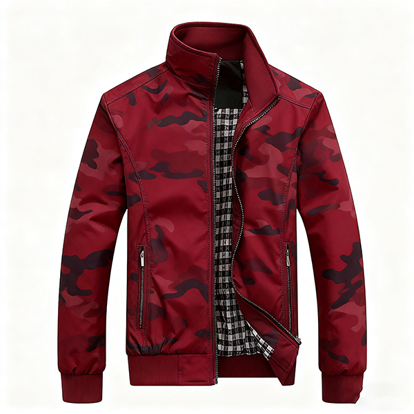 Men's Autumn Casual Fashion Slim Bomber Jacket - Stylish Lightweight Fall Outdoor Daily Overcoat