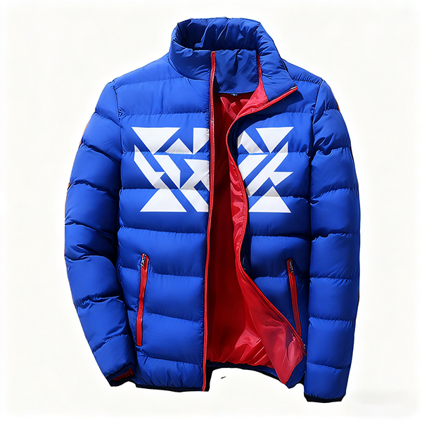 Winter Multi-Pocket Men's Coat - Warm Windproof Stand Collar Long Sleeve Zipper Casual Large Size Outdoor Jacket