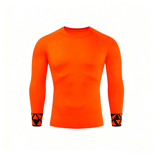 Quick Dry Men's Compression Long Sleeve - Lightweight Moisture-Wicking Athletic Base Layer